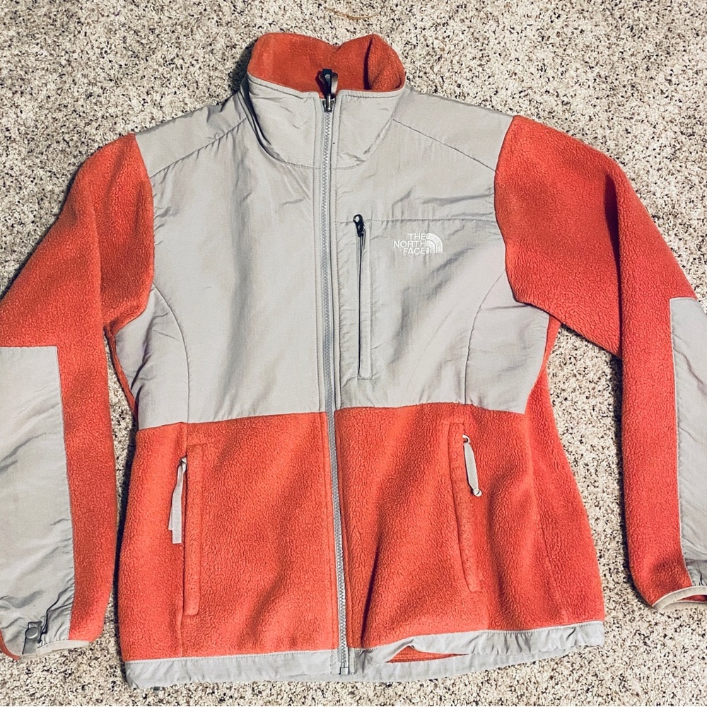 North Face - Medium, Coral Women’s fleece